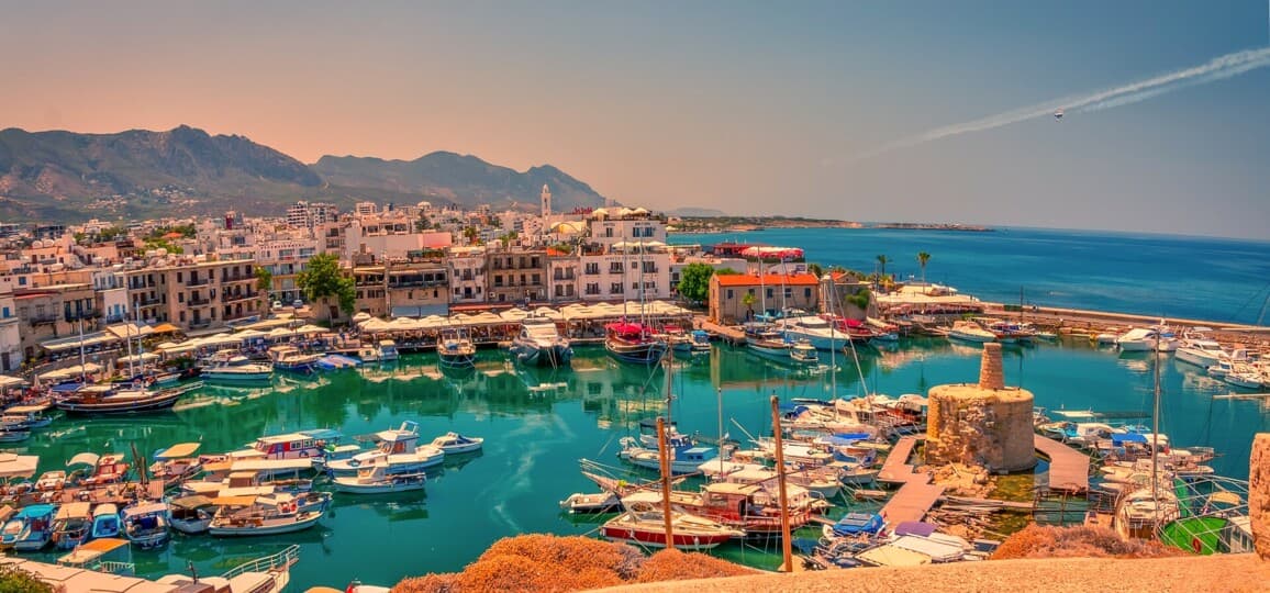 Beautiful Cyprus Landscape and Mediterranean Coast