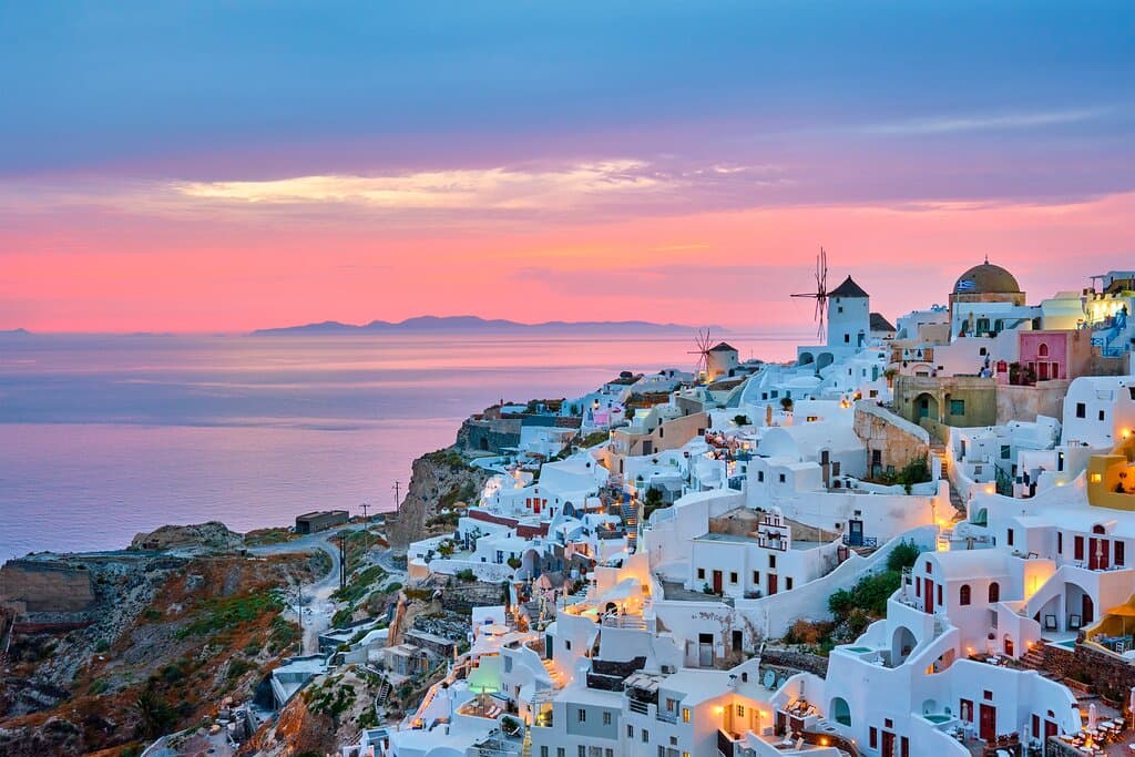 Beautiful Greece Golden Visa Landscape and Architecture